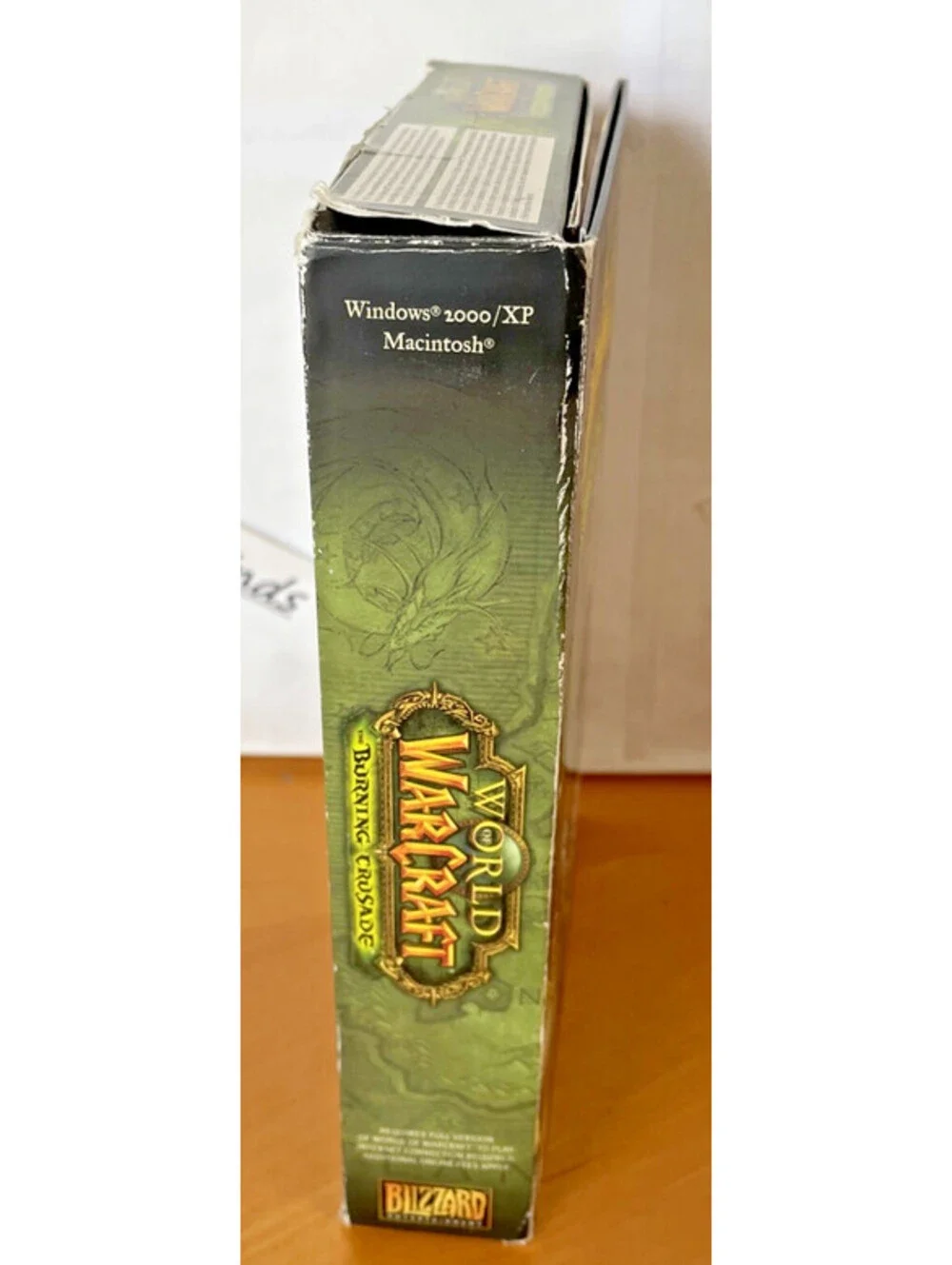 World of Warcraft Vanilla Jewel Case & The Burning Crusade PC Big Box Bundle Lot